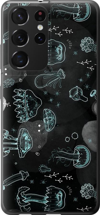 Чехол на Samsung Galaxy S21 Ultra (5G) Медузы