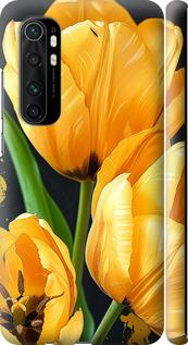 Чехол на Xiaomi Mi Note 10 Lite Желтые тюльпаны