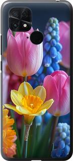 Чехол на Xiaomi Poco C40 Весенние цветы