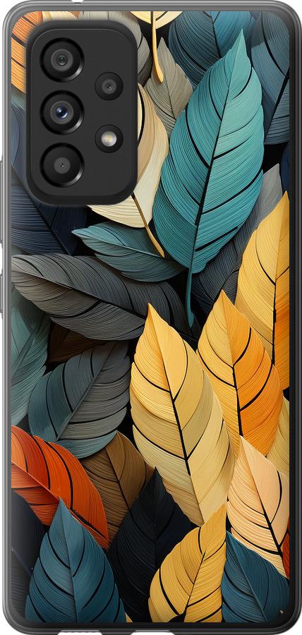 Чехол на Samsung Galaxy A53 A536E Кольорове листя