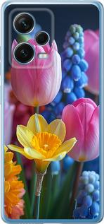 Чехол на Xiaomi Redmi Note 12 Pro+ 5G Весенние цветы