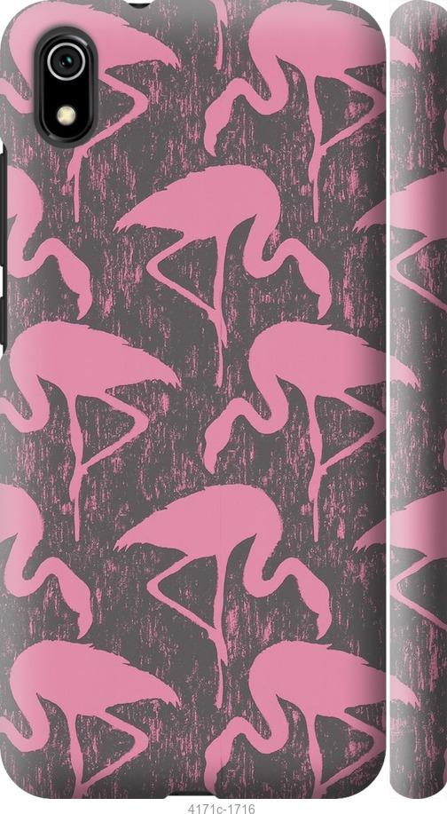 Чехол на Xiaomi Redmi 7A Vintage-Flamingos