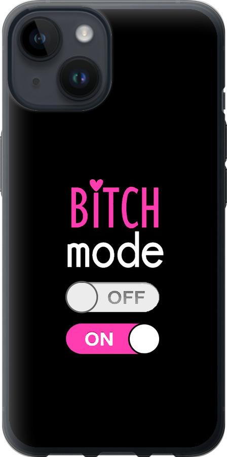 Чехол на iPhone 14 Bitch mode