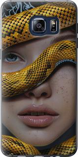 Чехол на Samsung Galaxy S6 Edge Plus G928 Объятия змеи