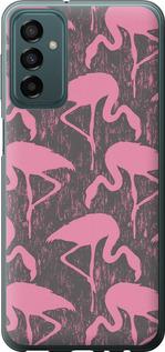 Чехол на Samsung Galaxy M23 M236B Vintage-Flamingos