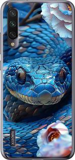 Чехол на Xiaomi Mi A3 Blue Snake