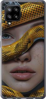 Чехол на Samsung Galaxy A42 A426B Объятия змеи