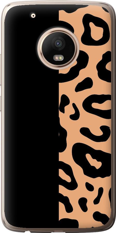 Чехол на Motorola Moto G5 PLUS Пятна леопарда