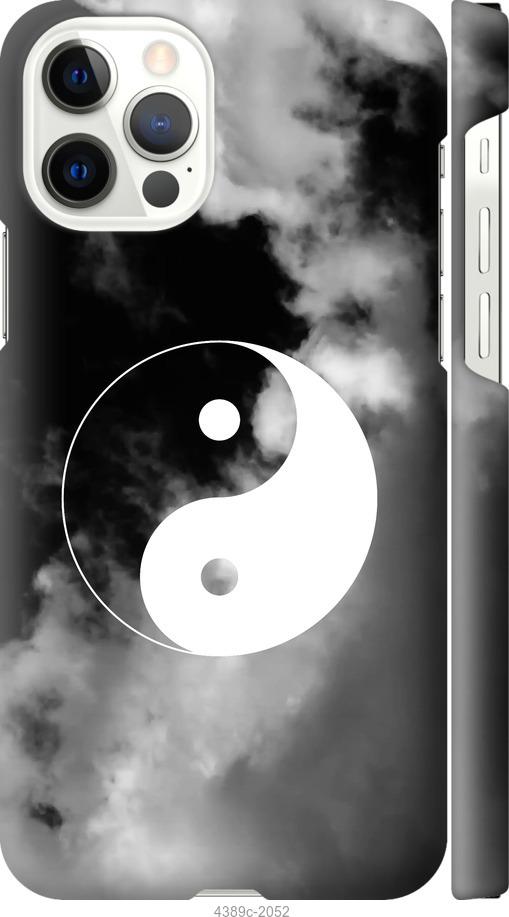 Чехол на iPhone 12 Pro Инь и Янь