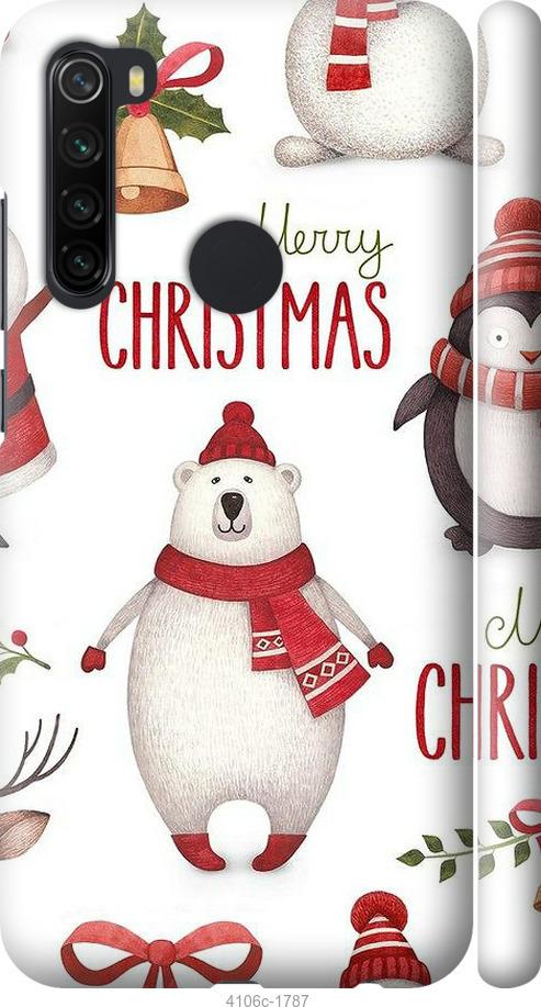 Чехол на Xiaomi Redmi Note 8 Merry Christmas