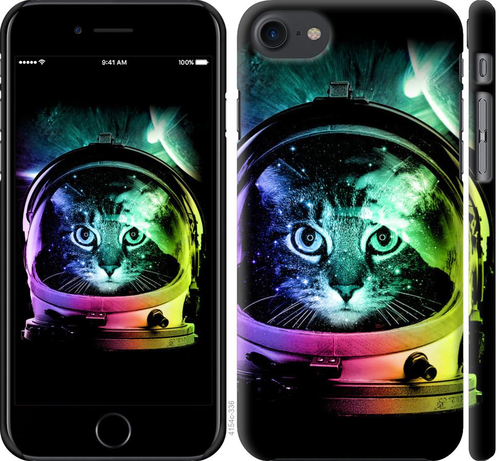 Чехол на iPhone 7 Кот-астронавт