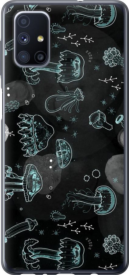 Чехол на Samsung Galaxy M51 M515F Медузы