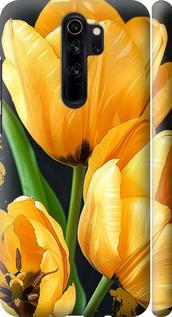 Чехол на Xiaomi Redmi Note 8 Pro Желтые тюльпаны