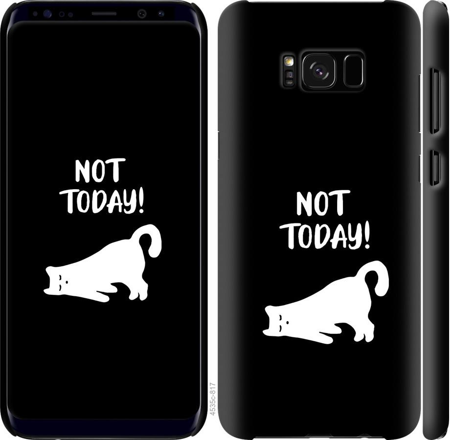 Чехол на Samsung Galaxy S8 Plus Уставший кот