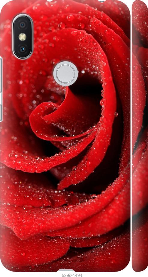 Чехол на Xiaomi Redmi S2 Красная роза