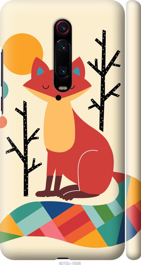 Чехол на Xiaomi Mi 9T Rainbow fox