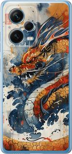 Чехол на Xiaomi Redmi Note 12 Pro+ 5G Ярость дракона