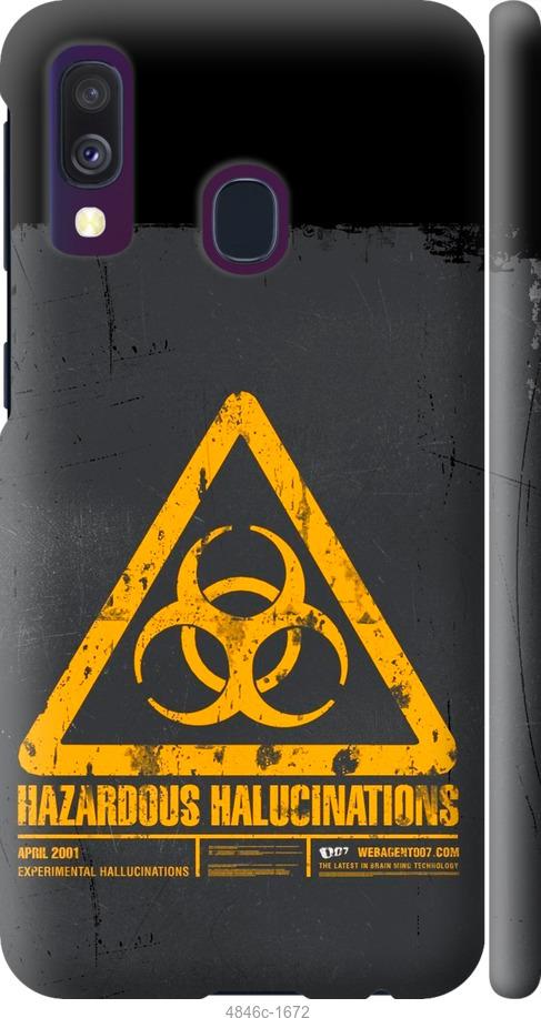 Чехол на Samsung Galaxy A40 2019 A405F biohazard 28