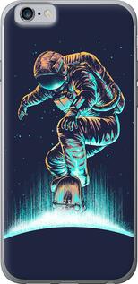 Чехол на iPhone 6s Космонавт на скейтборде