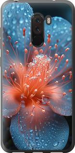 Чехол на Xiaomi Pocophone F1 Роса на цветке
