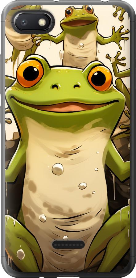 Чехол на Xiaomi Redmi 6A Веселая жаба
