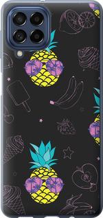 Чехол на Samsung Galaxy M53 M536B Summer ananas