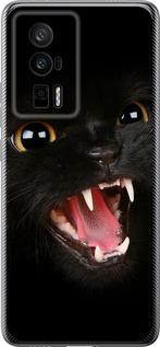 Чехол на Xiaomi Poco F5 Pro 5G Чёрная кошка
