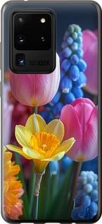 Чехол на Samsung Galaxy S20 Ultra Весенние цветы