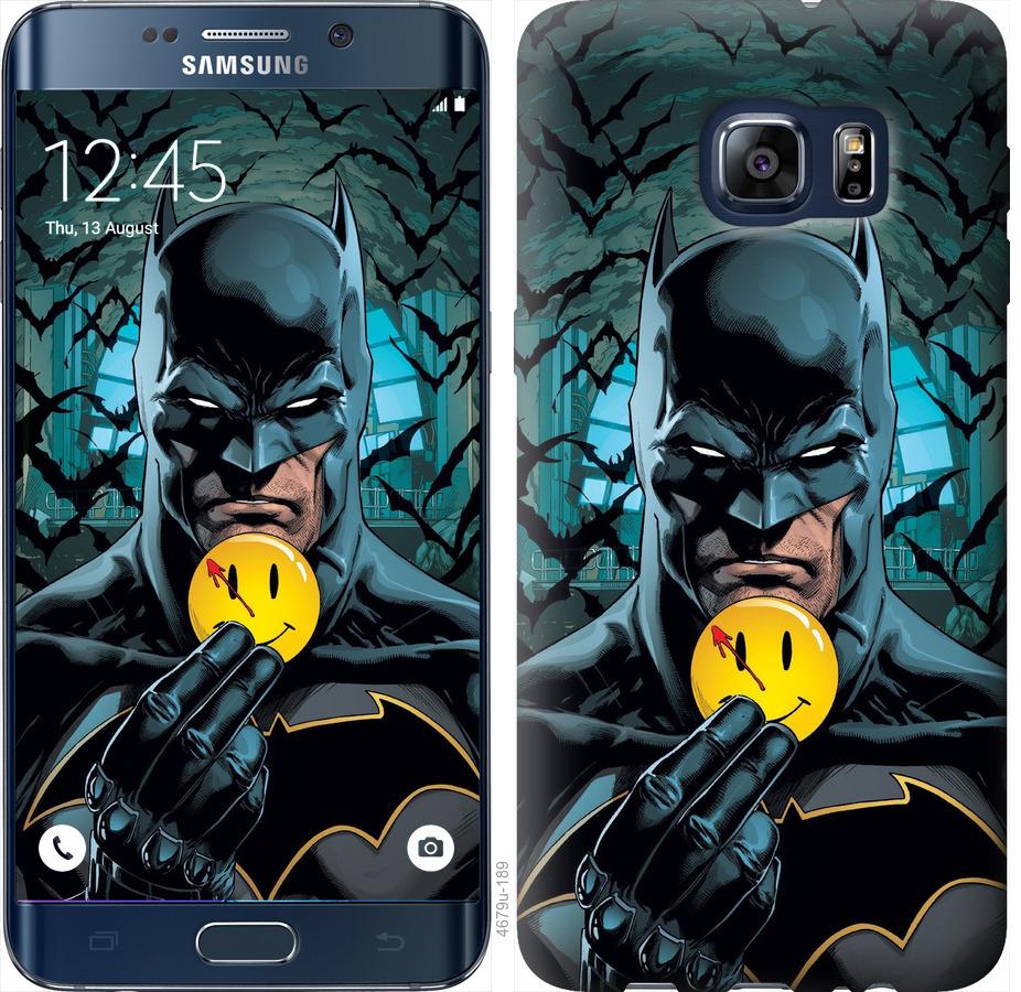 Чехол на Samsung Galaxy S6 Edge Plus G928 Бэтмен 2