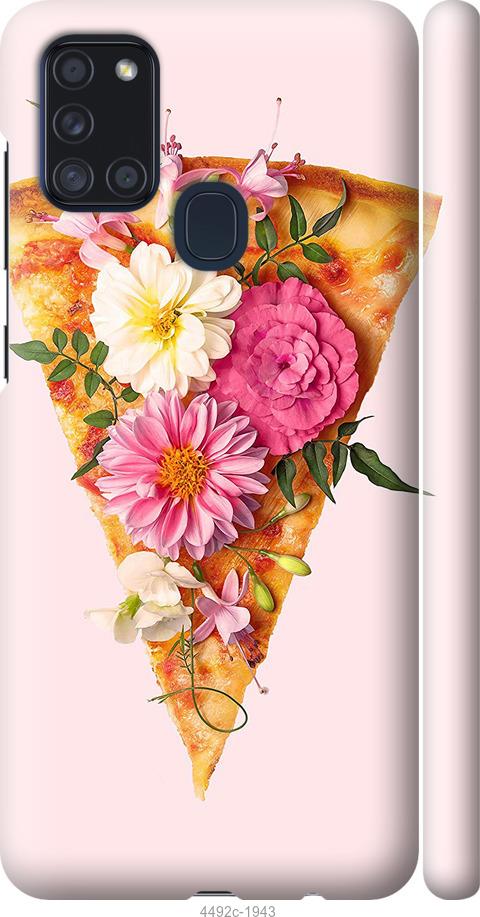 Чехол на Samsung Galaxy A21s A217F pizza