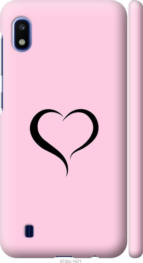 Чехол на Samsung Galaxy A10 2019 A105F Сердце 1