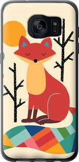 Чехол на Samsung Galaxy S7 Edge G935F Rainbow fox