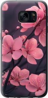 Чехол на Samsung Galaxy S7 G930F Пурпурная сакура