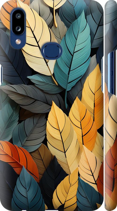 Чехол на Samsung Galaxy A10s A107F Кольорове листя