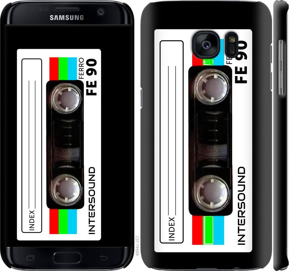 Чехол на Samsung Galaxy S7 Edge G935F Кассета с90