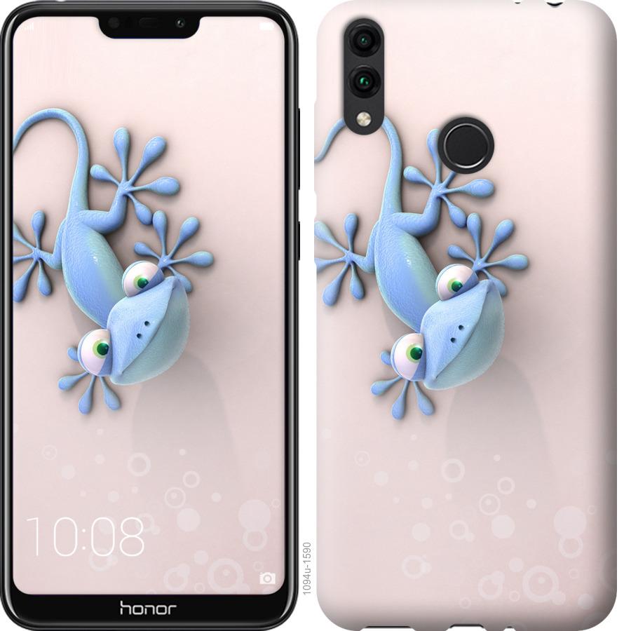 Чехол на Huawei Honor 8C Геккончик