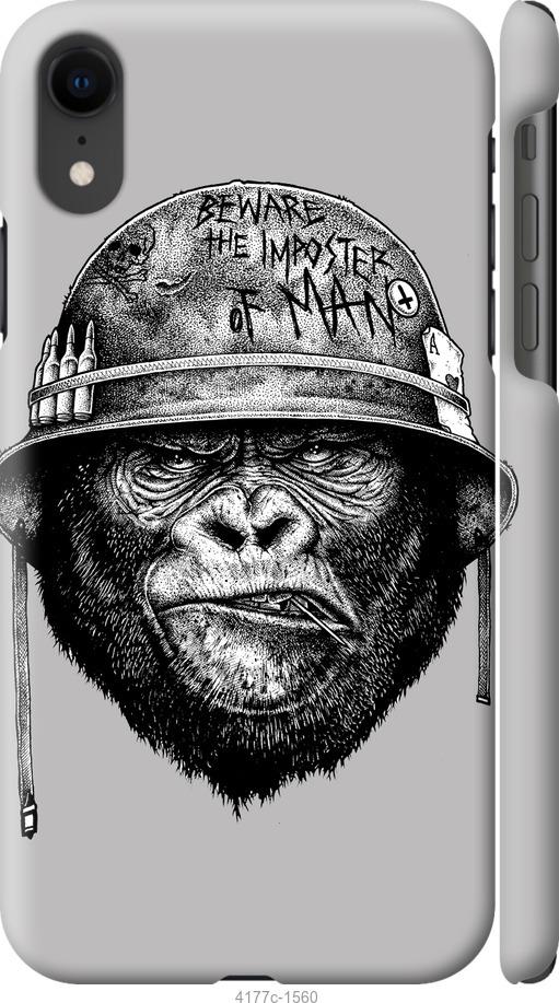 Чехол на iPhone XR military monkey