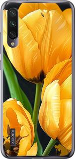 Чехол на Xiaomi Mi A3 Желтые тюльпаны