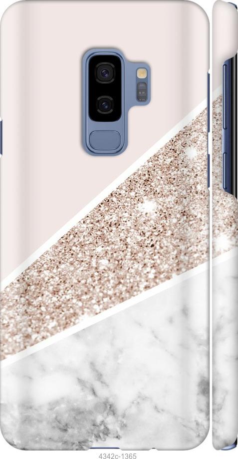 Чехол на Samsung Galaxy S9 Plus Пастельный мрамор