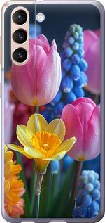 Чехол на Samsung Galaxy S21 Весенние цветы
