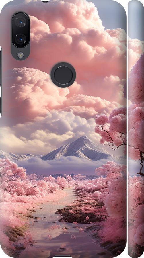 Чехол на Xiaomi Mi Play Розовые облака