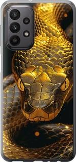Чехол на Samsung Galaxy A23 A235F Golden snake
