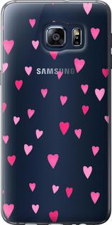 Чехол на Samsung Galaxy S6 Edge Plus G928 Сердечки 2