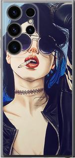 Чехол на Samsung Galaxy S24 Ultra Девушка на стиле