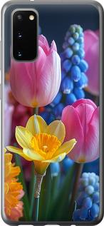 Чехол на Samsung Galaxy S20 Весенние цветы