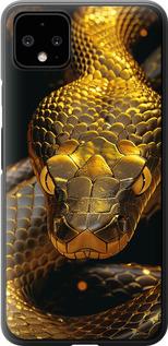 Чехол на Google Pixel 4 XL Golden snake