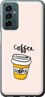 Чехол на Samsung Galaxy M13 M135 Coffee