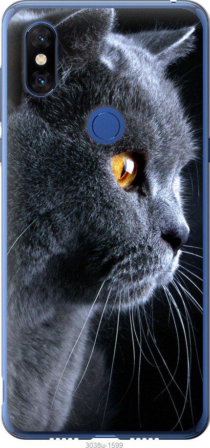 Чехол на Xiaomi Mi Mix 3 Красивый кот