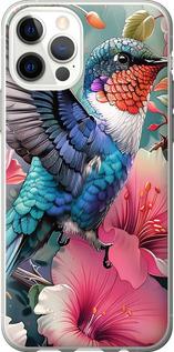 Чехол на iPhone 12 Сказочная колибри