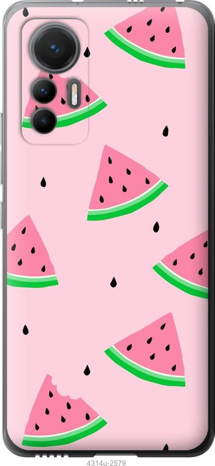 Чехол на Xiaomi 12 Lite Розовый арбуз
